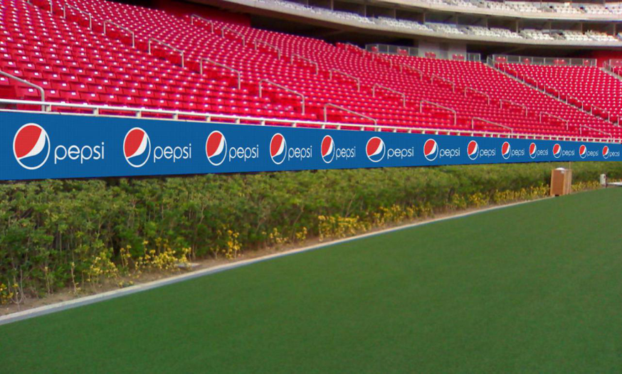 Perimeter LED display Perimeter LED display